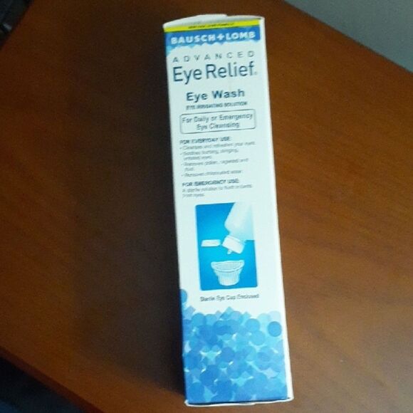 Bausch & Lomb Advanced Eye Relief Eye Wash new in sealed box - Picture 2 of 5